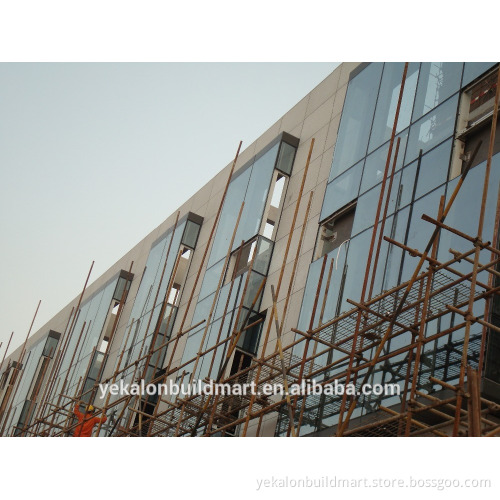 Yekalon top selling and to quaility hidden frame glass curtain wall